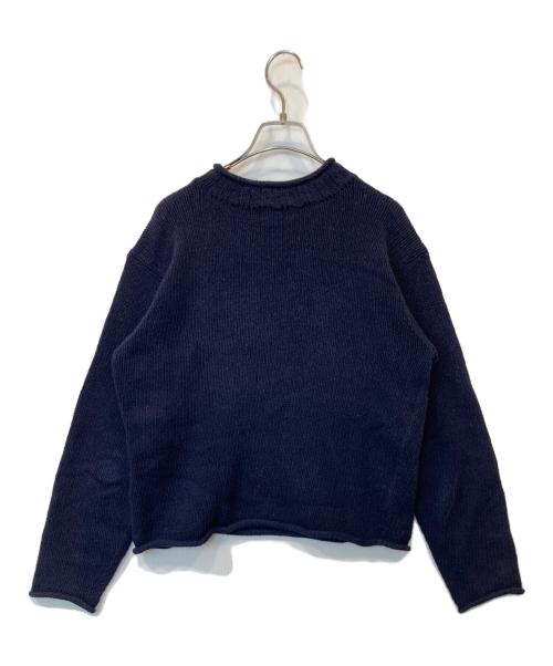 POLO JEANS CO.（ポロジーンズカンパニー）POLO JEANS CO. (ポロジーンズカンパニー) 星条旗コットンニット ネイビー サイズ:150の古着・服飾アイテム