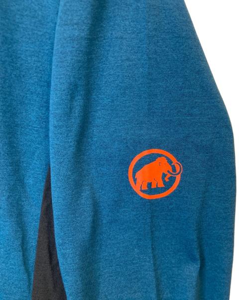 MAMMUT（マムート）MAMMUT (マムート) Performance Wool Zip Longsleeve　1041-08540 ブルー サイズ:Sの古着・服飾アイテム