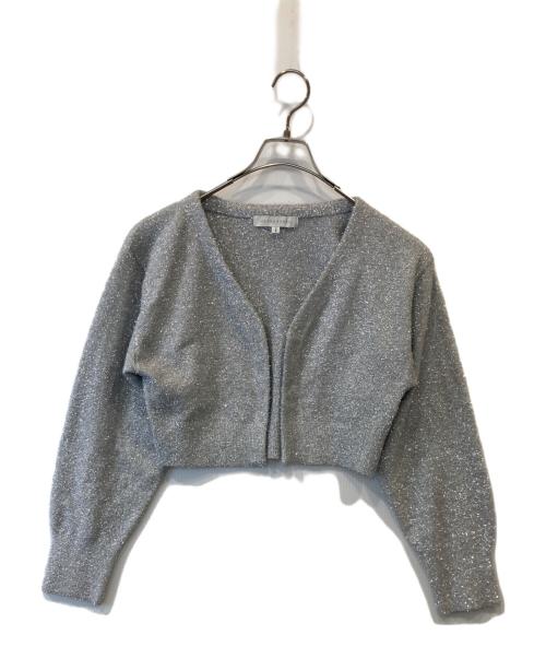 MERCURY DUO（マーキュリーデュオ）MERCURY DUO (マーキュリーデュオ) ラメシャギーカーデセットキャミニットワンピース 002450301801 シルバー サイズ:Sの古着・服飾アイテム