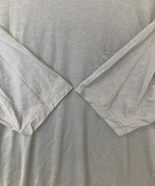 COMOLI（コモリ）COMOLI (コモリ) ウール天竺Tシャツ　V01-05007 ネイビー サイズ:2の古着・服飾アイテム