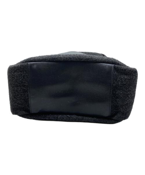 MARNI（マルニ）MARNI (マルニ) レザーウールリュック ブラックの古着・服飾アイテム