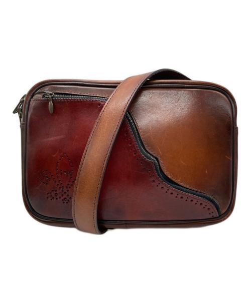 YUHAKU（ユハク）YUHAKU (ユハク) ボディバッグ ブラウンの古着・服飾アイテム