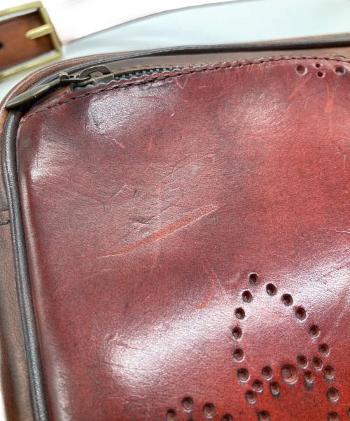 YUHAKU（ユハク）YUHAKU (ユハク) ボディバッグ ブラウンの古着・服飾アイテム