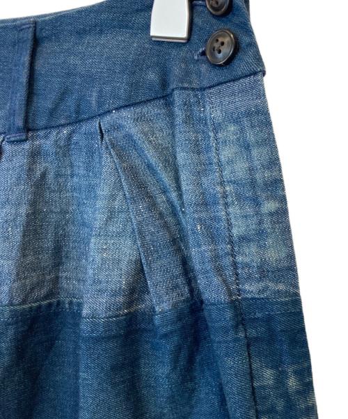 45rpm（45アールピーエム）45rpm (45アールピーエム) デニムスカート インディゴ サイズ:Lの古着・服飾アイテム