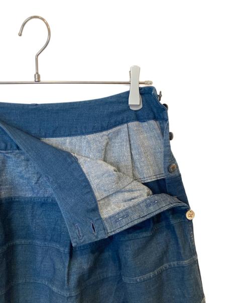 45rpm（45アールピーエム）45rpm (45アールピーエム) デニムスカート インディゴ サイズ:Lの古着・服飾アイテム