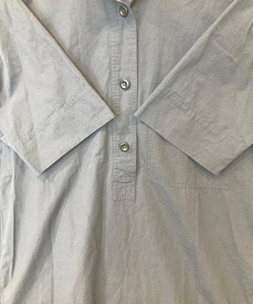 MHL（エムエイチエル）MHL (エムエイチエル) SANDED COTTON LINEN OP　595-4157502 ブラック サイズ:1の古着・服飾アイテム
