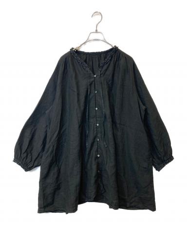 nest Robe リネンフリルネックチュニック PICK UP 】LINEN FRILL NECK TUNIC | ONLINE SHOP | nest Robe Shop