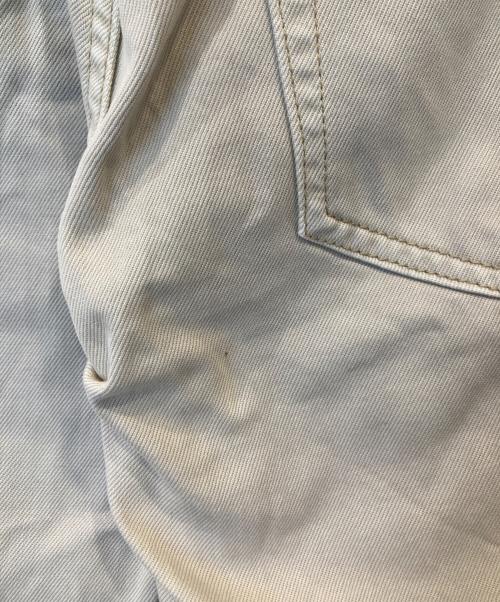 mnml（ミニマル）MNML (ミニマル) ダメージジーンズ スキニー サイドジップ M1 DENIM（エムワン　デニム） ベージュ サイズ:30の古着・服飾アイテム