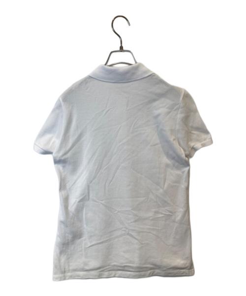 LACOSTE（ラコステ）LACOSTE (ラコステ) ピケポロシャツ ホワイト サイズ:36の古着・服飾アイテム