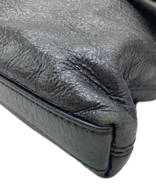 TORY BURCH（トリーバーチ）TORY BURCH (トリーバーチ) フラップショルダーバッグ　HSP037 ブラックの古着・服飾アイテム