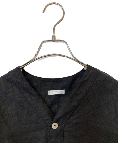 fog linen work（フォグリネンワーク）fog linen work (フォグリネンワーク) リネンブラウス ブラック サイズ:表示がないため不明の古着・服飾アイテム