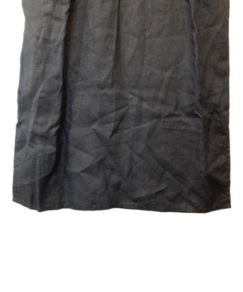 fog linen work（フォグリネンワーク）fog linen work (フォグリネンワーク) リネンブラウス ブラック サイズ:表示がないため不明の古着・服飾アイテム