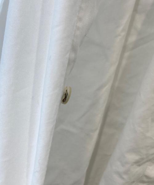 nest Robe（ネストローブ）nest Robe (ネストローブ) コットンタイプライター リボンタイブラウス　01221-1128-1 ホワイト サイズ:FREEの古着・服飾アイテム