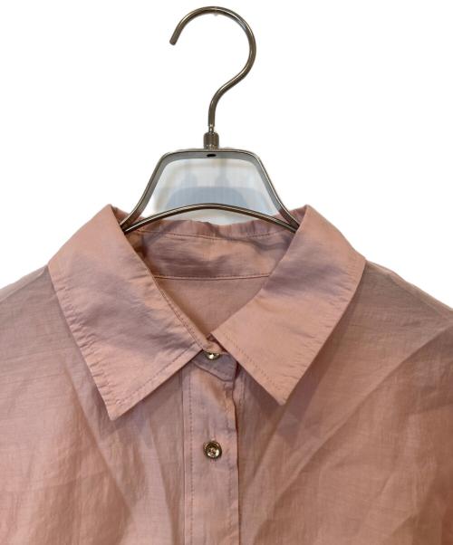 La boutique BonBon（ラブティックボンボン）La boutique BonBon (ラブティックボンボン) シアークロップドシャツ　LBZ1031304A0007 ピンク サイズ:FREEの古着・服飾アイテム