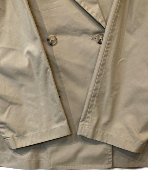 JOURNAL STANDARD relume（ジャーナルスタンダード レリューム）JOURNAL STANDARD relume (ジャーナルスタンダード レリューム) ハーフトレンチコート 25SS　25020462601010 ベージュ サイズ:38の古着・服飾アイテム