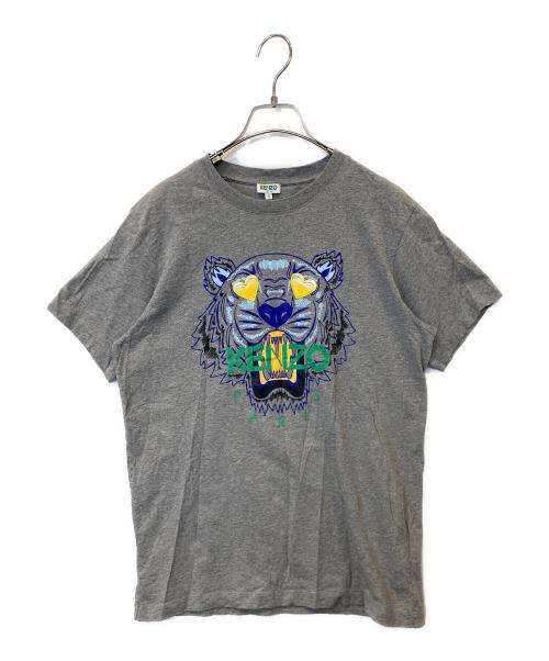 KENZO（ケンゾー）KENZO (ケンゾー) Lovers 18 Tiger Tee（ラバーズ 18 タイガー Tシャツ） グレー サイズ:Sの古着・服飾アイテム