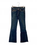 TRUE RELIGIONトゥルー レリジョン）の古着「フレアデニム」｜インディゴ