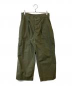 A.PRESSEアプレッセ）の古着「USAF Hemmed Bottoms AP-4009 パンツ」｜カーキ