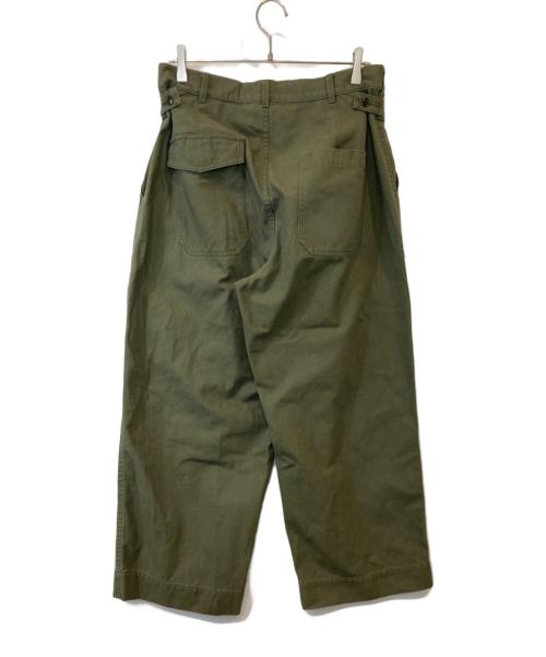 A.PRESSE（アプレッセ）A.PRESSE (アプレッセ) USAF Hemmed Bottoms 	AP-4009 パンツ カーキ サイズ:2の古着・服飾アイテム