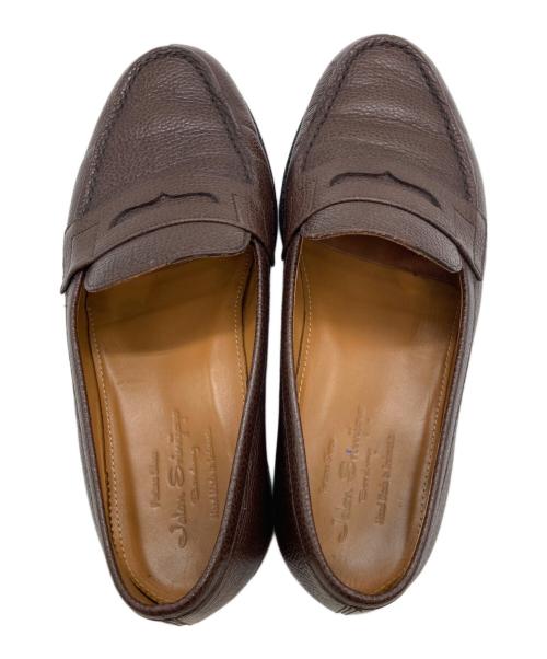 Jalan Sriwijaya（ジャランスリウァヤ）Jalan Sriwijaya (ジャランスリウァヤ) ローファー 98589 ブラウン サイズ:7 1/2の古着・服飾アイテム