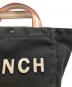 中古・古着 ANYA HINDMARCH (アニヤハインドマーチ) LUNCHトート グレー：4000円
