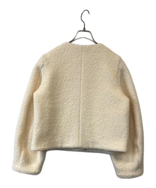 regleam（リグリーム）regleam (リグリーム) ブークレボタンジャケット PL24-MTU-005 アイボリー サイズ:Sの古着・服飾アイテム