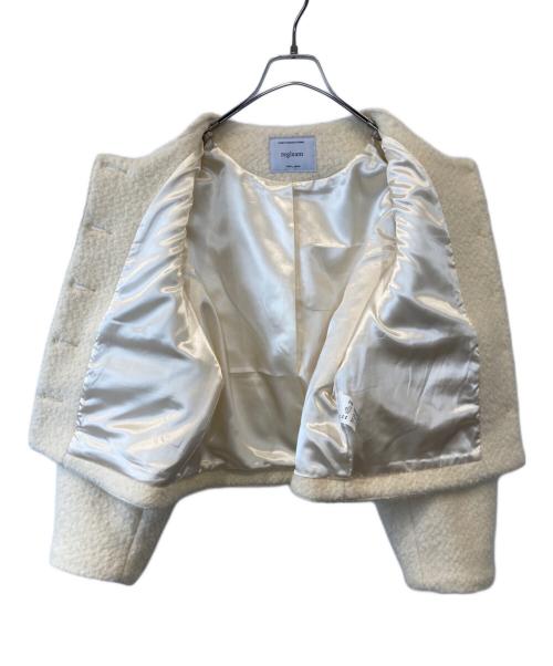 regleam（リグリーム）regleam (リグリーム) ブークレボタンジャケット PL24-MTU-005 アイボリー サイズ:Sの古着・服飾アイテム