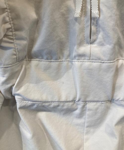 #Newans（ハッシュニュアンス）#Newans (ハッシュニュアンス) ラッフルフリルオールインワン アイボリーの古着・服飾アイテム