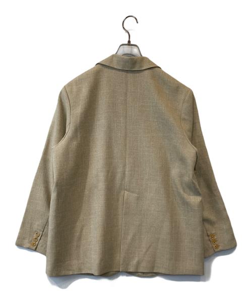 Eaphi（エフィ）Eaphi (エフィ) LINEN LIKE OVER JACKET 83001-0459 ジャケット ベージュ サイズ:FREEの古着・服飾アイテム