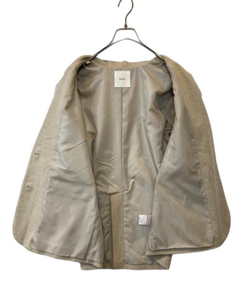 Eaphi（エフィ）Eaphi (エフィ) LINEN LIKE OVER JACKET 83001-0459 ジャケット ベージュ サイズ:FREEの古着・服飾アイテム
