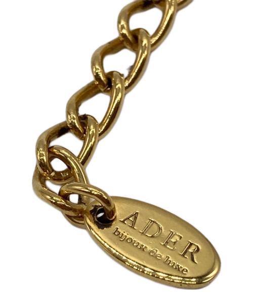 ADER.bijoux（アデルビジュー）ADER.bijoux (アデルビジュー) メタルビーズネックレス ゴールドの古着・服飾アイテム