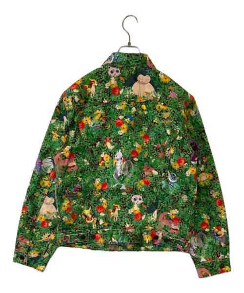 LEVI'S（リーバイス）LEVI'S (リーバイス) Pokemon (ポケモン) VINTAGE FIT トラッカージャケット 77380-0041 グリーン サイズ:Sの古着・服飾アイテム