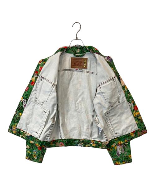 LEVI'S（リーバイス）LEVI'S (リーバイス) Pokemon (ポケモン) VINTAGE FIT トラッカージャケット 77380-0041 グリーン サイズ:Sの古着・服飾アイテム