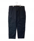 ALPHAアルファ）の古着「コットンリップストップ コンバット カーゴパンツ TB1058-201」｜ブラック