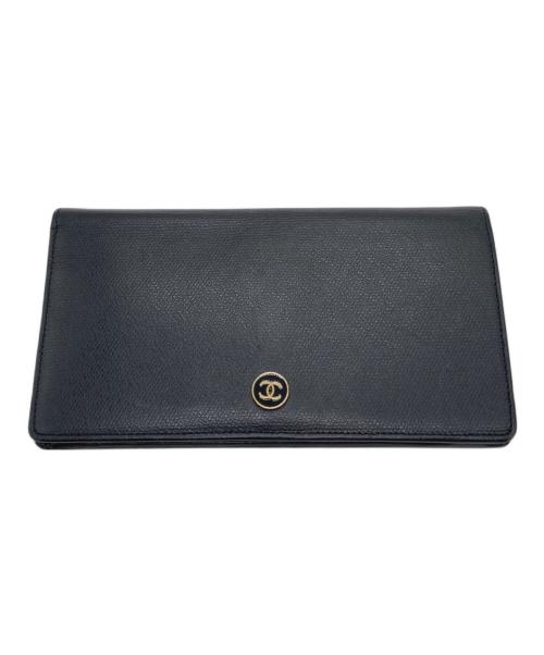 CHANEL（シャネル）CHANEL (シャネル) 2つ折り長財布 A20904  11302812 ブラックの古着・服飾アイテム
