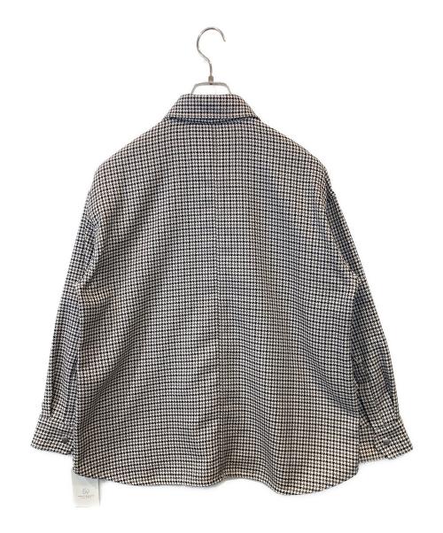 BEAUTY&YOUTH（ビューティーアンドユース）BEAUTY&YOUTH (ビューティーアンドユース) チェックビッグロングスリーブシャツ グレー サイズ:FREE 未使用品の古着・服飾アイテム