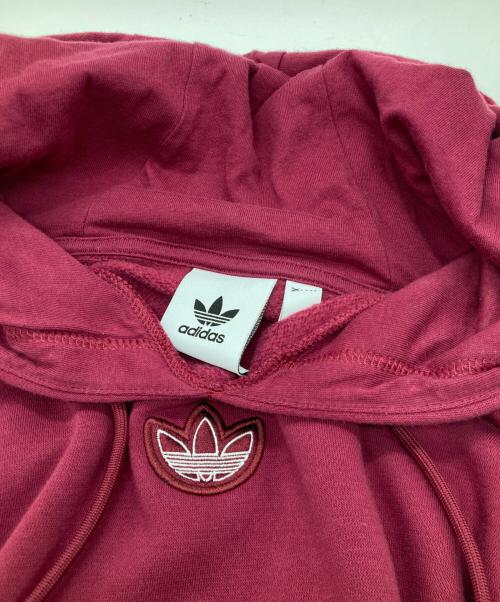 adidas（アディダス）adidas (アディダス) パーカー パープル サイズ:Lの古着・服飾アイテム