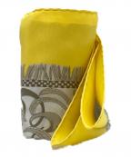 HERMESエルメス）の古着「カレ90 LA PRESENTATION シルクスカーフ」｜イエロー