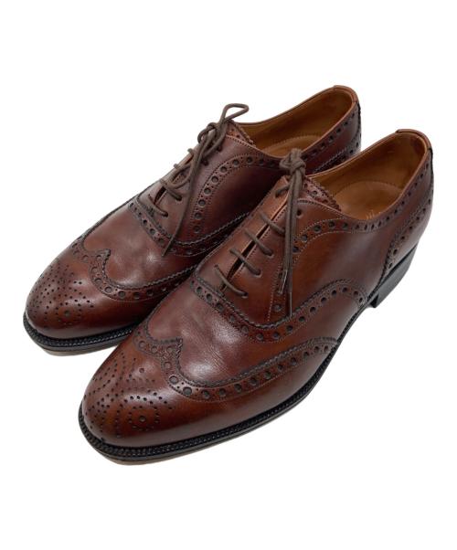 YANKO（ヤンコ）YANKO (ヤンコ) ウィングチップシューズ 10400202 ブラウン サイズ:25cmの古着・服飾アイテム