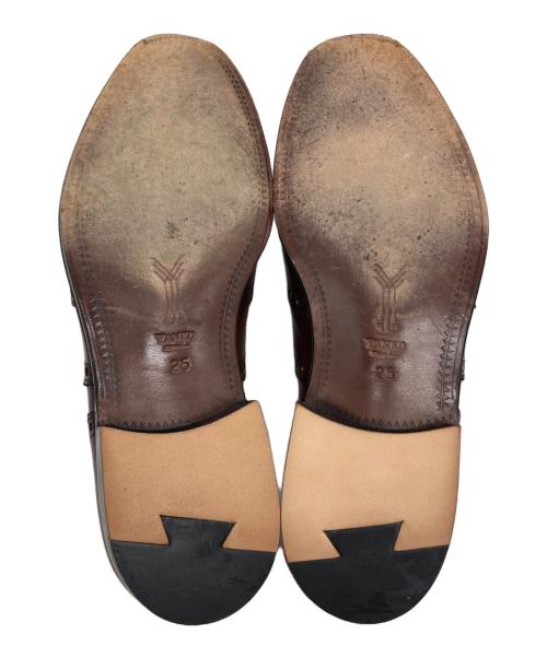 YANKO（ヤンコ）YANKO (ヤンコ) ウィングチップシューズ 10400202 ブラウン サイズ:25cmの古着・服飾アイテム