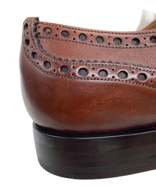 YANKO（ヤンコ）YANKO (ヤンコ) ウィングチップシューズ 10400202 ブラウン サイズ:25cmの古着・服飾アイテム