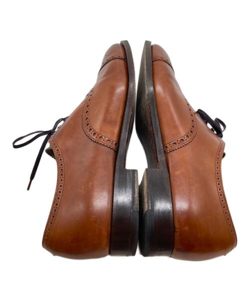Crockett & Jones（クロケット＆ジョーンズ）Crockett & Jones (クロケット＆ジョーンズ) セミブローグシューズ  1867X ブラウン サイズ:7 1/2Eの古着・服飾アイテム