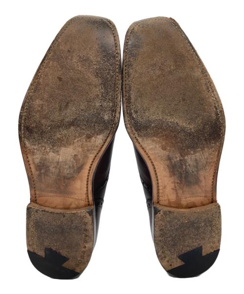 BEAMS F（ビームスエフ）BEAMS F (ビームスエフ) セミブローグ ボルドー ブラウン サイズ:25cmの古着・服飾アイテム