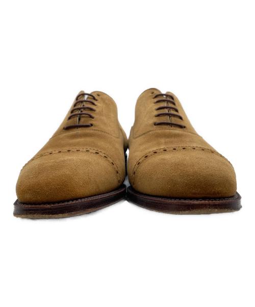 ALBALADEJO（アルバラデホ）ALBALADEJO (アルバラデホ) レザーシューズ パンチドキャップトゥ ブラウン サイズ:7 1/2の古着・服飾アイテム