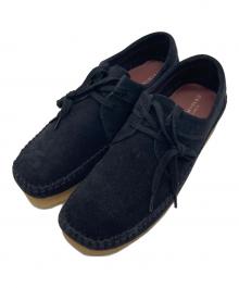 CLARKS ORIGINALS（クラークス オリジナルズ）の古着「Weaver スウェードシューズ」｜ブラック