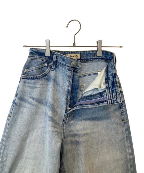 YANUK（ヤヌーク）YANUK (ヤヌーク) ボーイズストレート LEA 57121231 インディゴ サイズ:23の古着・服飾アイテム