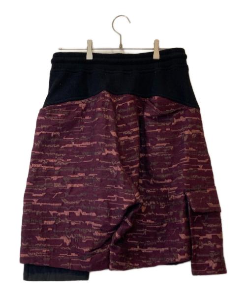 NAPE（NAPE）NAPE (NAPE) スウェットカーゴハーフパンツ パープル サイズ:4 未使用品の古着・服飾アイテム