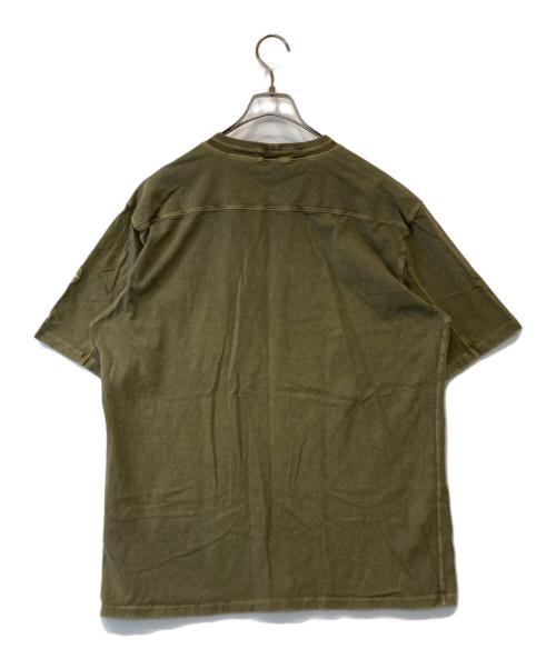 STONE ISLAND（ストーンアイランド）STONE ISLAND (ストーンアイランド) ポケットTシャツ オリーブ サイズ:Lの古着・服飾アイテム