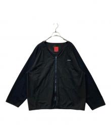 ANDERS（アンダース）の古着「MIL CARDIGAN ミル カーディガン」｜ブラック