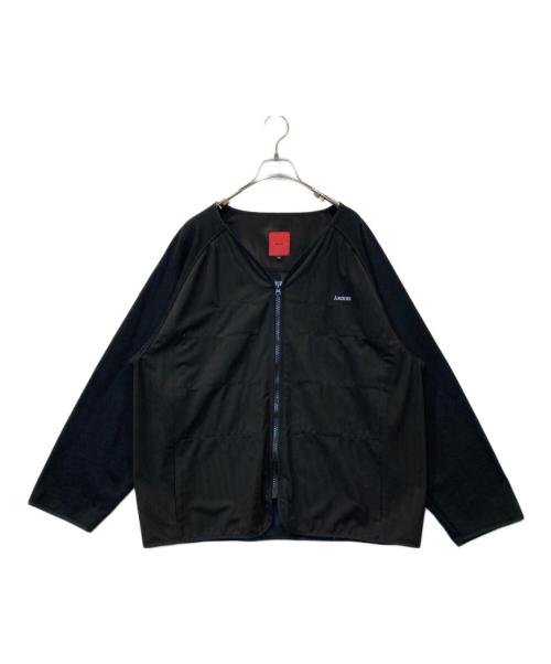 ANDERS（アンダース）ANDERS (アンダース) MIL CARDIGAN ミル カーディガン ブラック サイズ:XLの古着・服飾アイテム